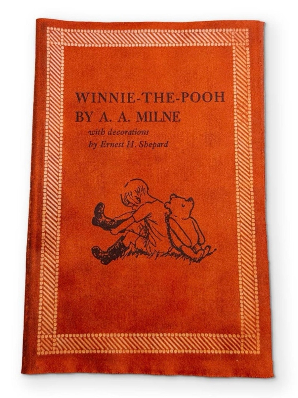 Winnie the Pooh Book Shaped Microfiber Eyeglasses Cleaning Cloth Screens Phones